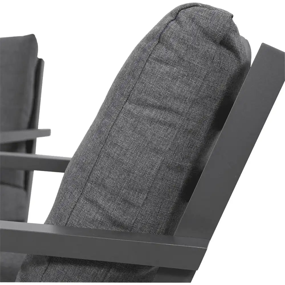 2er Set Loungesessel Gartensessel Down Town - HomeDesign Knaus
