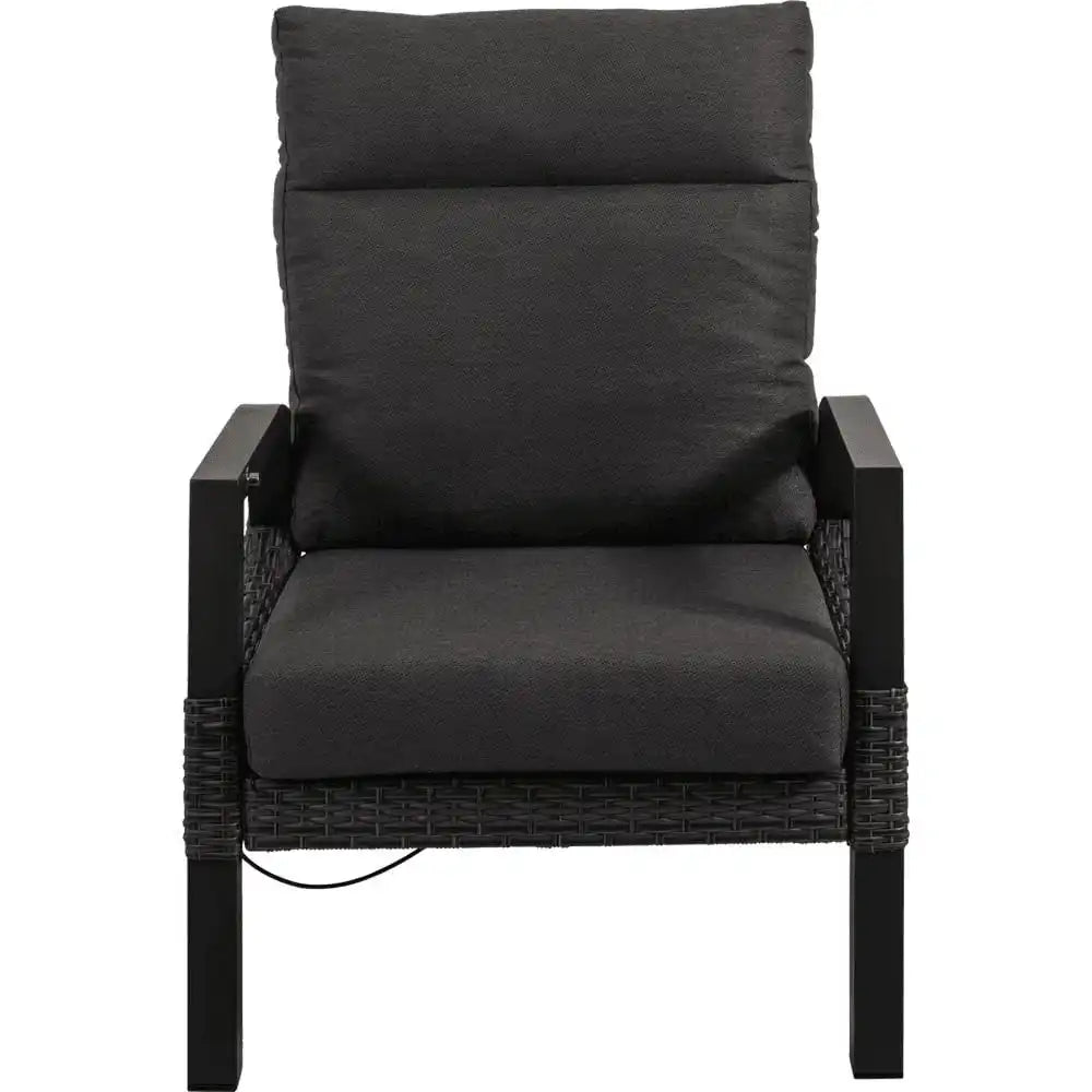 2er Set Loungestuhl Gartensessel Treviso Forte Rückenlehne verstellbar - HomeDesign Knaus