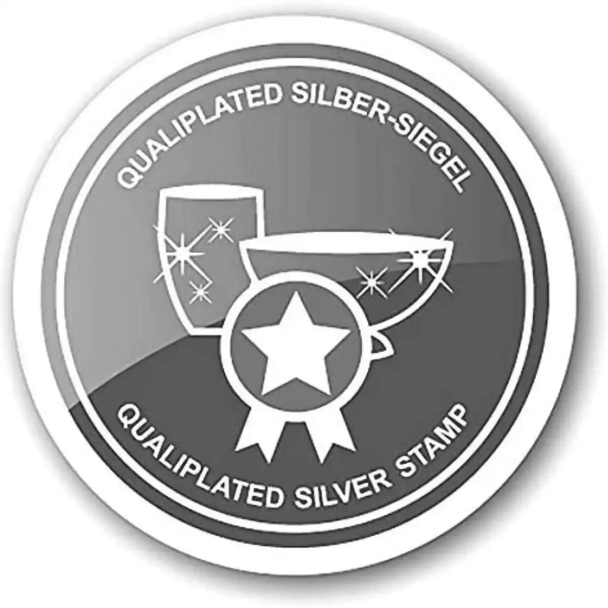 2er-Set Schnapsbecher Cuno schwerversilbert Schnapsglas - HomeDesign Knaus