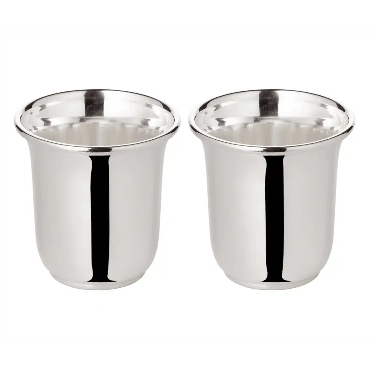 2er-Set Schnapsbecher Cuno schwerversilbert Schnapsglas - HomeDesign Knaus
