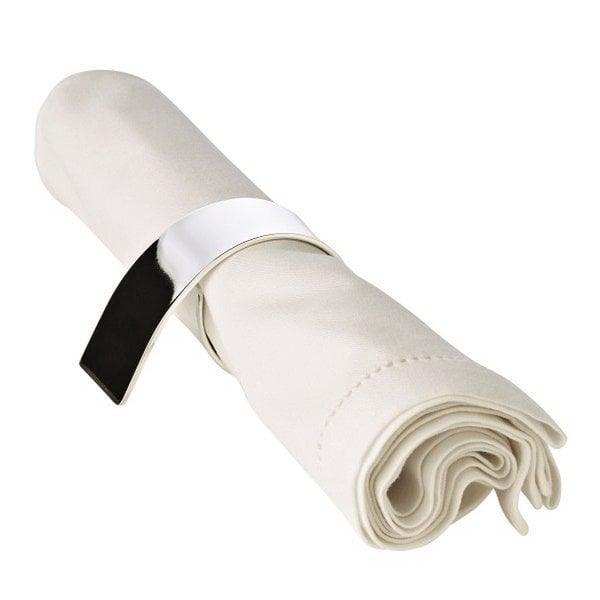 2er Set Serviettenringe Volute edel versilbert - HomeDesign Knaus