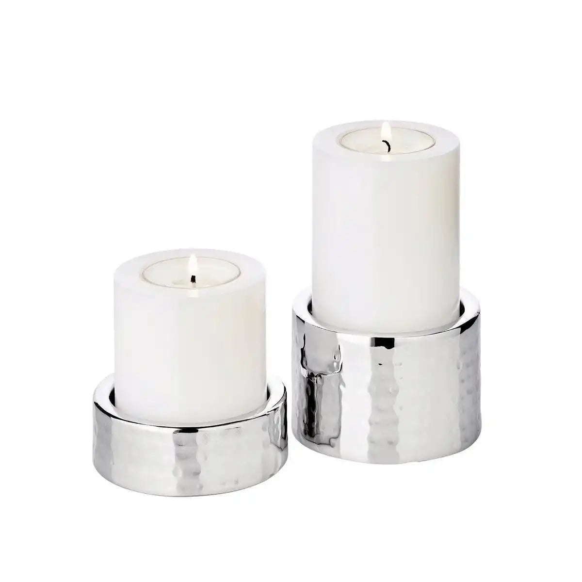 2er Set Teelichthalter Luca Kerzenständer - HomeDesign Knaus