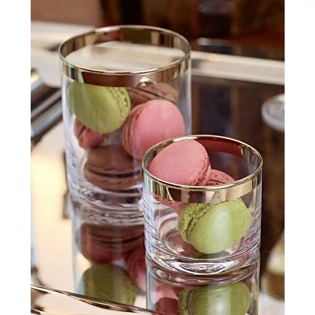 2er Set Windlichter Kerzenständer Glas Molly - HomeDesign Knaus