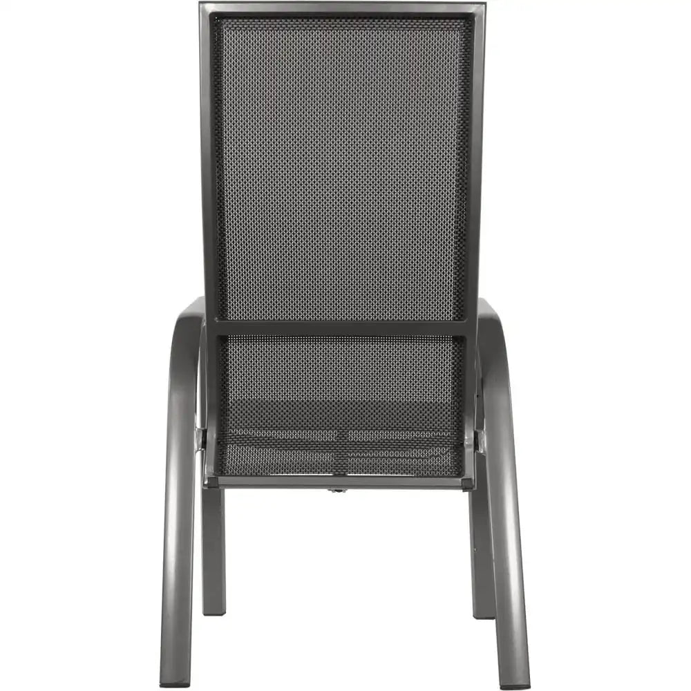 4er Set Gartenstuhl Hochlehner verstellbarer Rückenlehne Mojito Negro - HomeDesign Knaus