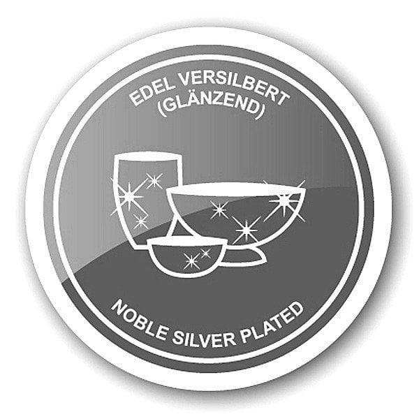 4er Set Serviettenringe Hirsch edel versilbert - HomeDesign Knaus