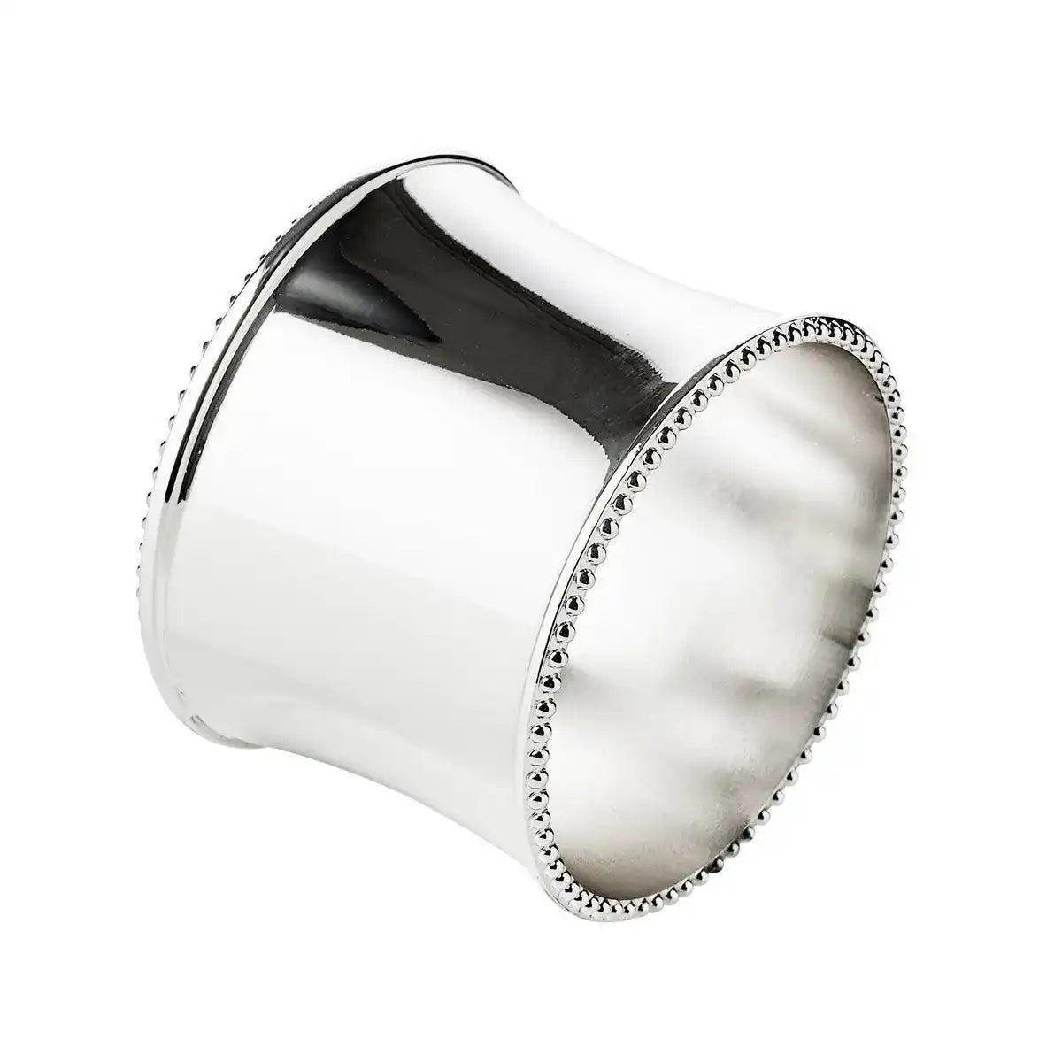 4er Set Serviettenringe Perla edel versilbert - HomeDesign Knaus