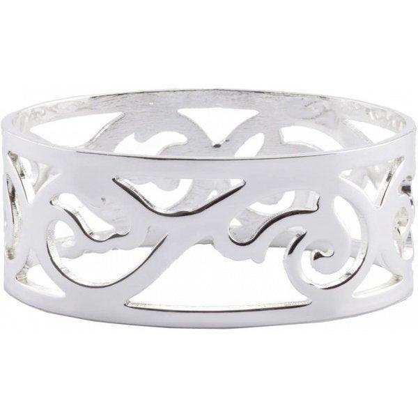 4er Set Serviettenringe Vita edel versilbert - HomeDesign Knaus