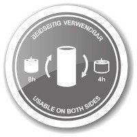 4er Set Teelichthalter Dauerkerze Cornelius Durchmesser 6 cm - HomeDesign Knaus