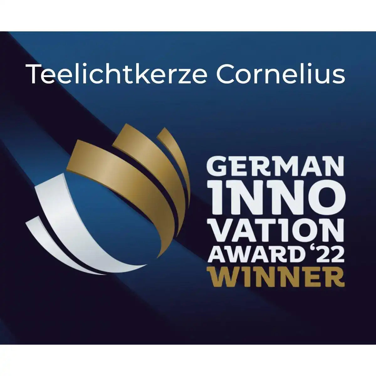 4er Set Teelichthalter Dauerkerze Cornelius Durchmesser 6 cm - HomeDesign Knaus