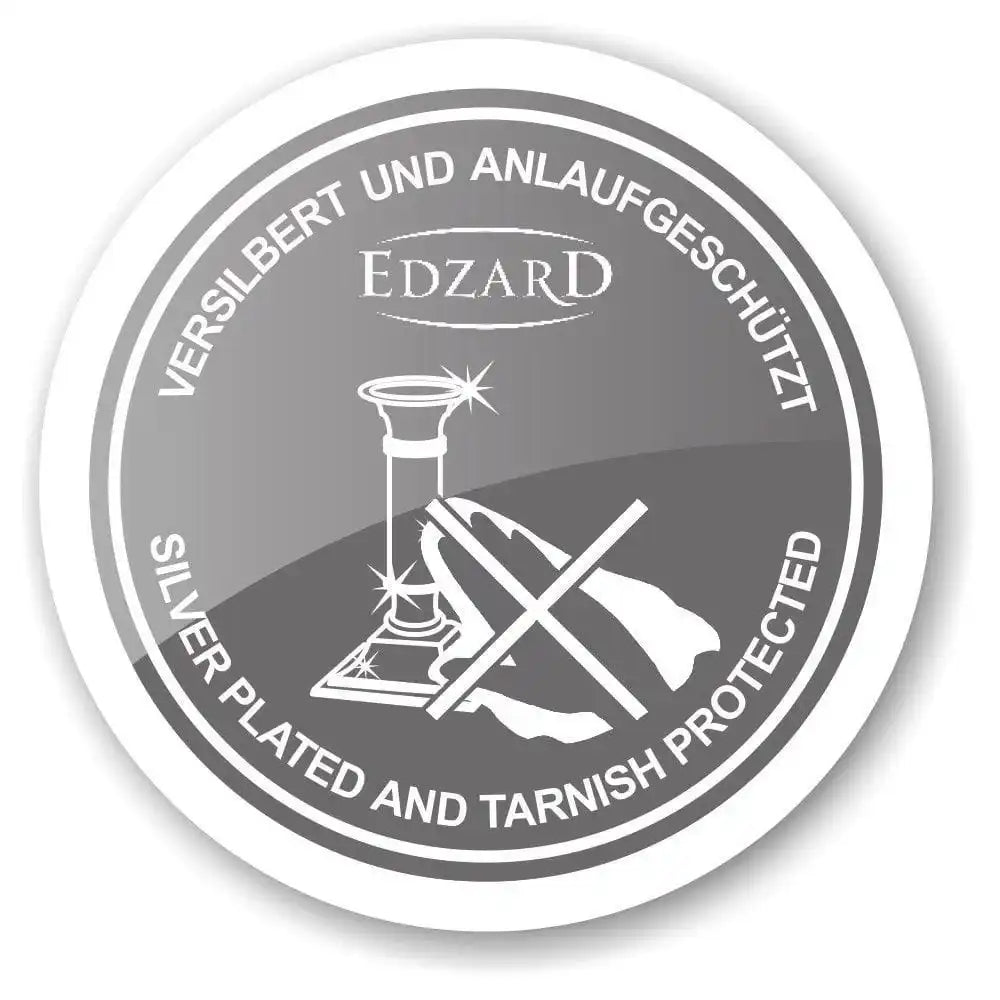 6er Set Messerbank Messerbänkchen Kreuz edel versilbert - HomeDesign Knaus