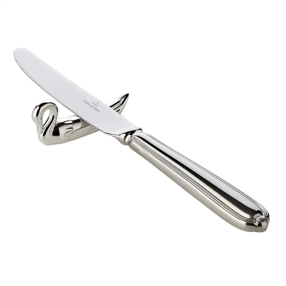 6er Set Messerbank Messerbänkchen Schwan edel versilbert - HomeDesign Knaus