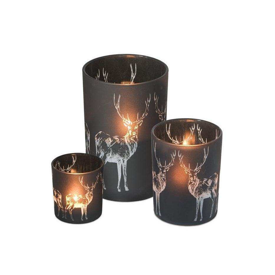 EDZARD Windlichtlicht Hirsch H 8 cm - HomeDesign Knaus