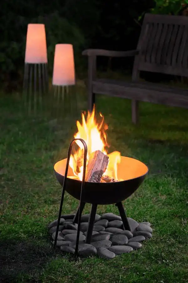 Allrounder Feuerschale Grill Pulverbeschichtetes Edelstahl Allrounder - HomeDesign Knaus