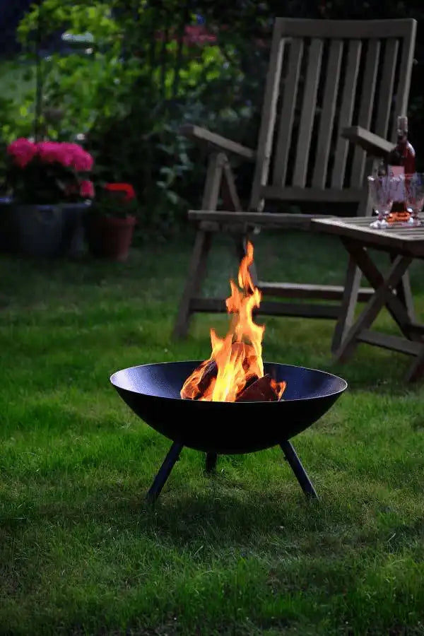 Allrounder Feuerschale Grill Pulverbeschichtetes Edelstahl Allrounder - HomeDesign Knaus