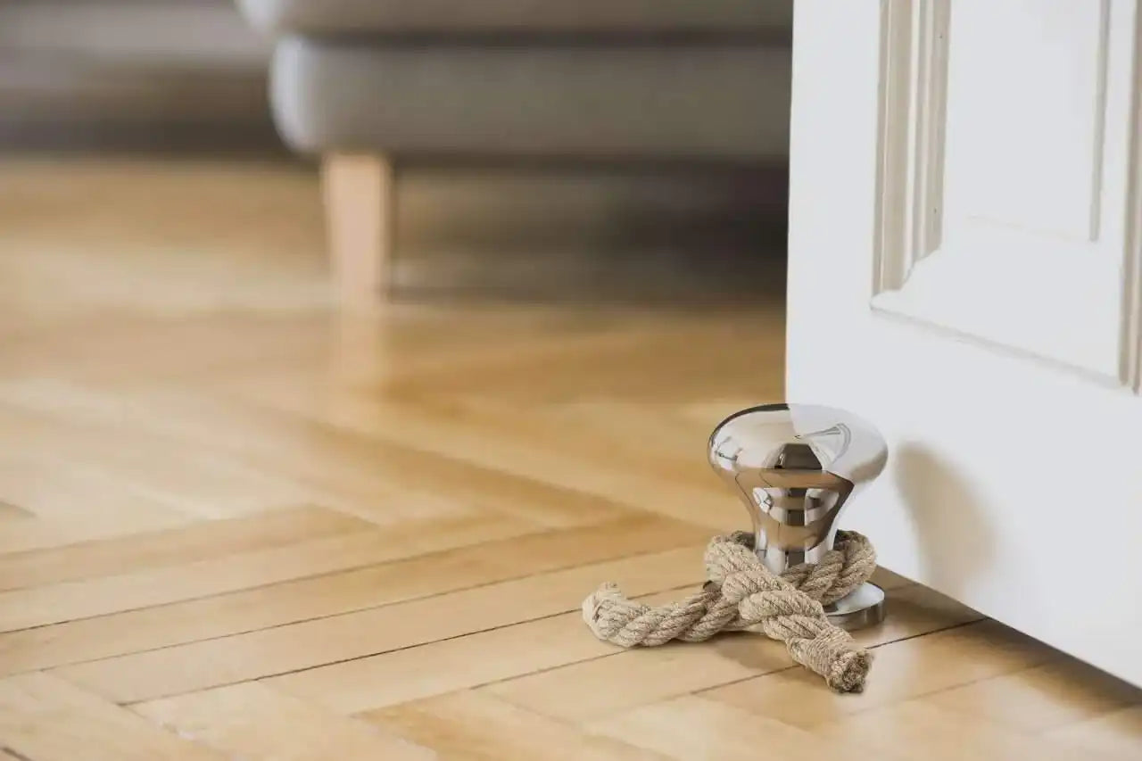 Aluminium Türstopper Chrom - HomeDesign Knaus