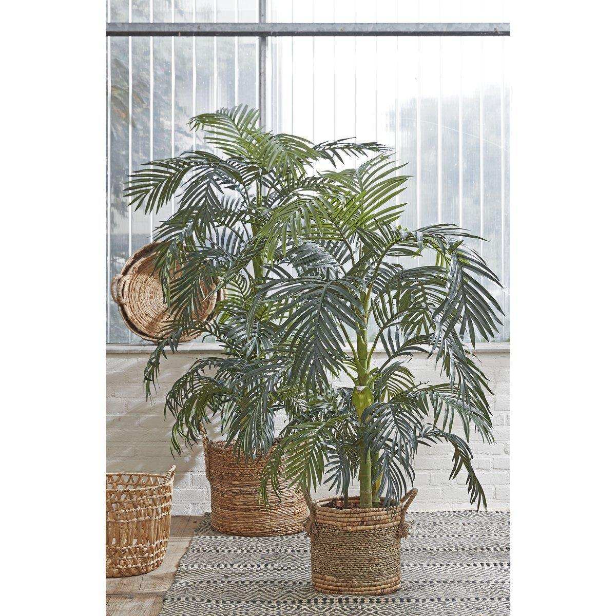 Areca-Palme Kunstpflanze - H150 x Ø100 cm - grün - HomeDesign Knaus