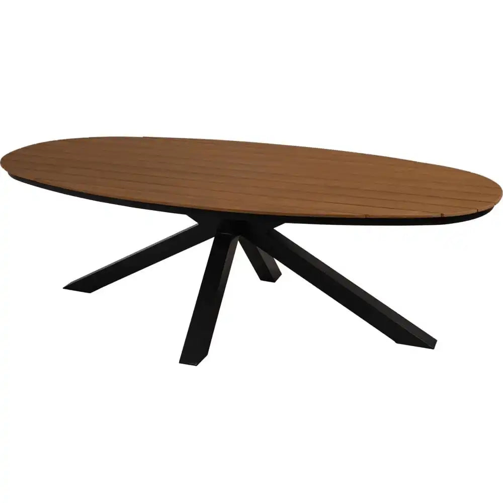 Arezzo Gartentisch Gartenmöbel Esstisch Tisch Arezzo oval 240x113 - HomeDesign Knaus