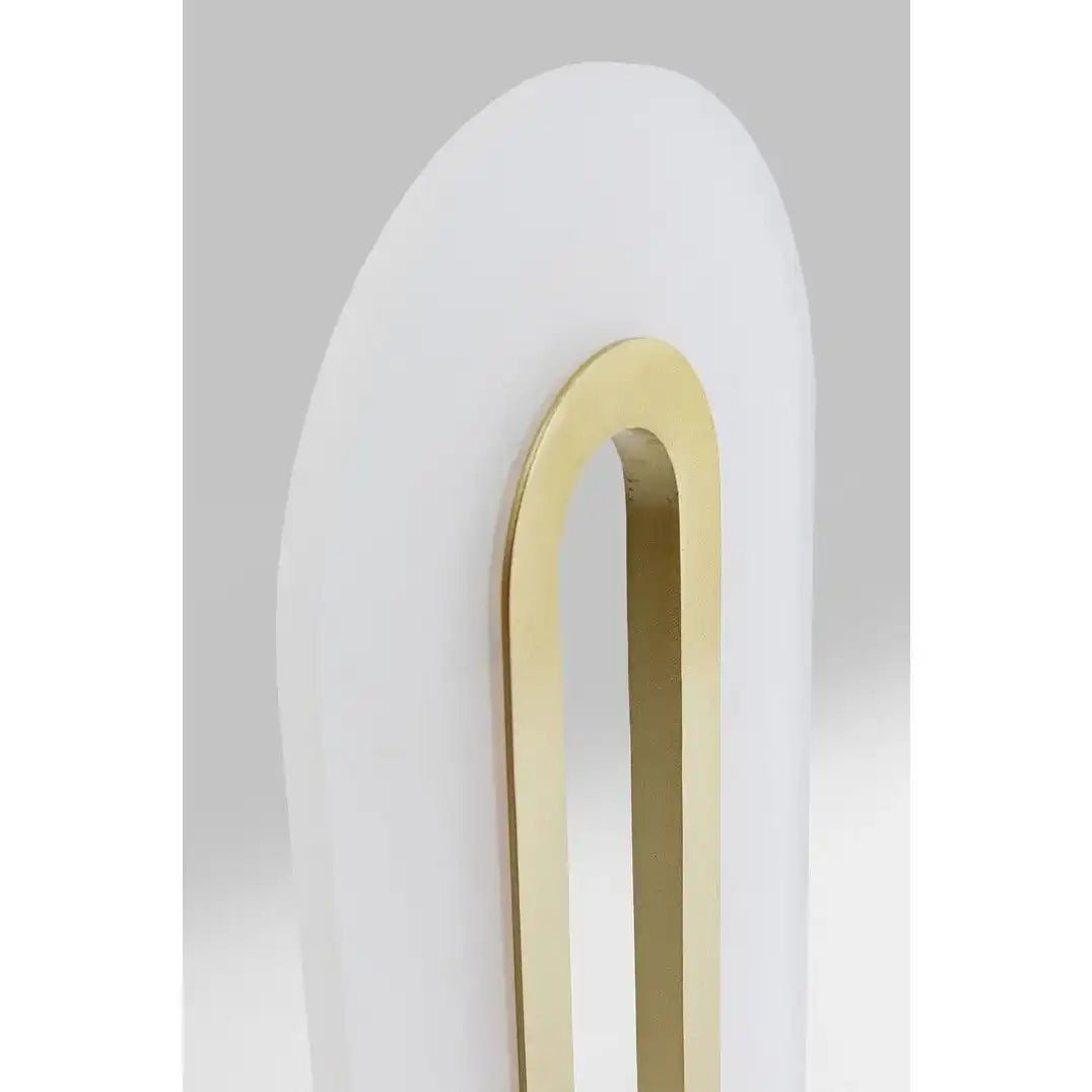 AURA Tischleuchte Gold Stahl Pulverbeschichtet LED 4,5 Watt - HomeDesign Knaus