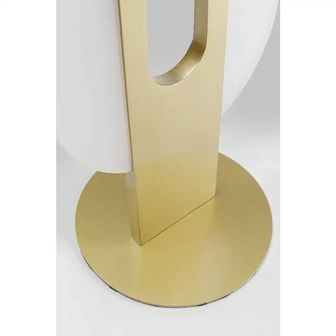 AURA Tischleuchte Gold Stahl Pulverbeschichtet LED 4,5 Watt - HomeDesign Knaus