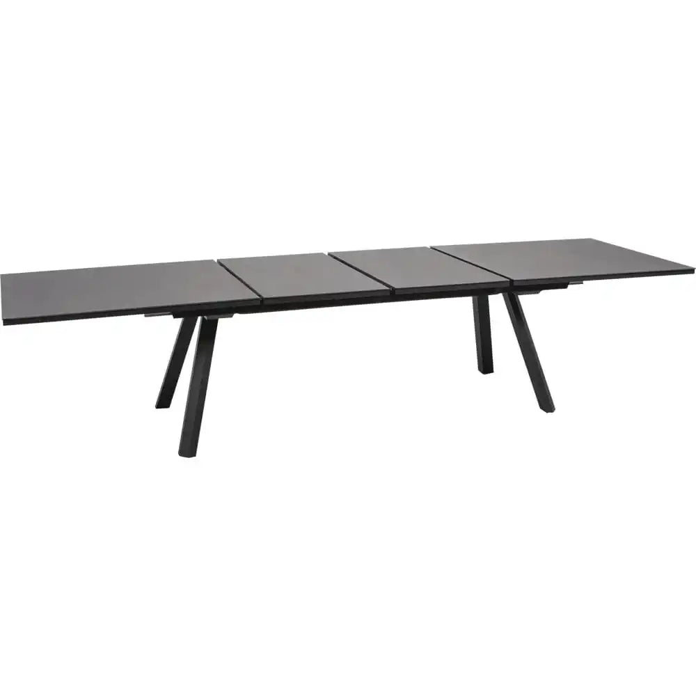 Ausziehtisch Gartentisch Esstisch Negro 220/280/340x100cm - HomeDesign Knaus