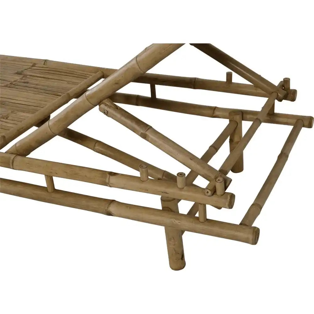 Bambus Gartenliege Sonnenliege - HomeDesign Knaus