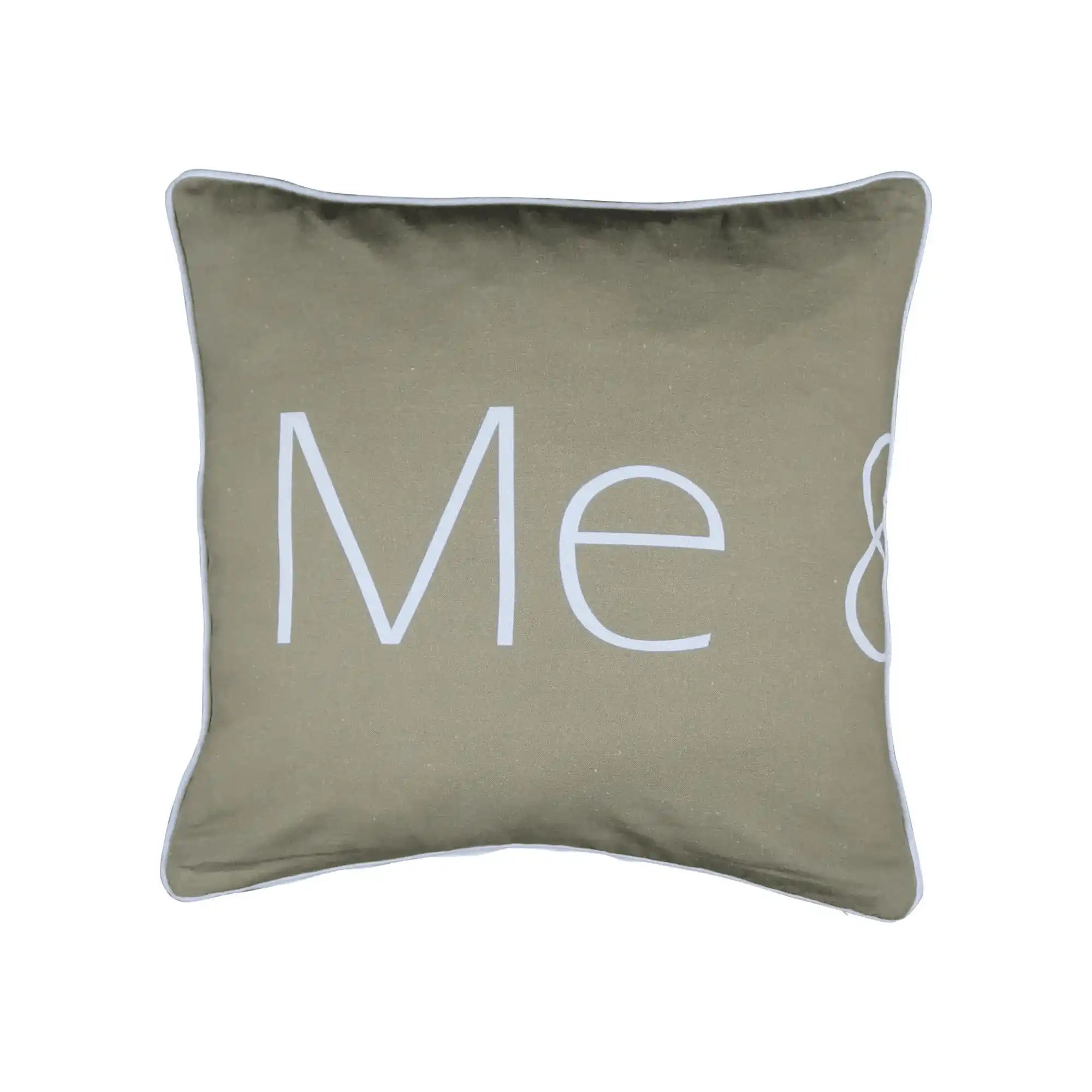 Baumwolle 2er Set Kissen Kissen me& 45x45cm - HomeDesign Knaus