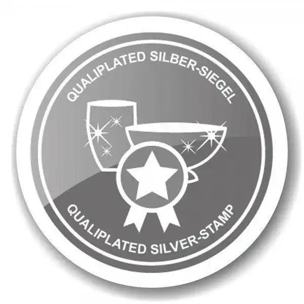 Becher Trinkbecher Silberbecher Vase Konus, schwerversilbert, Höhe 11 cm - HomeDesign Knaus