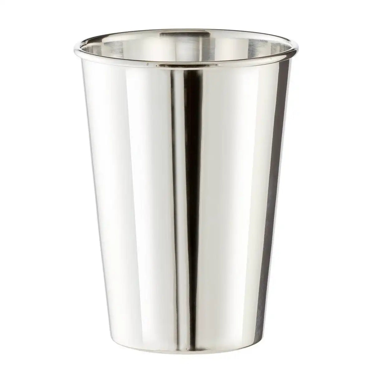 Becher Trinkbecher Silberbecher Vase Konus, schwerversilbert, Höhe 11 cm - HomeDesign Knaus