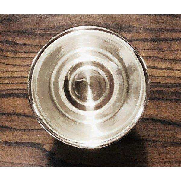 Becher Trinkbecher Silberbecher Vase Konus, schwerversilbert, Höhe 11 cm - HomeDesign Knaus