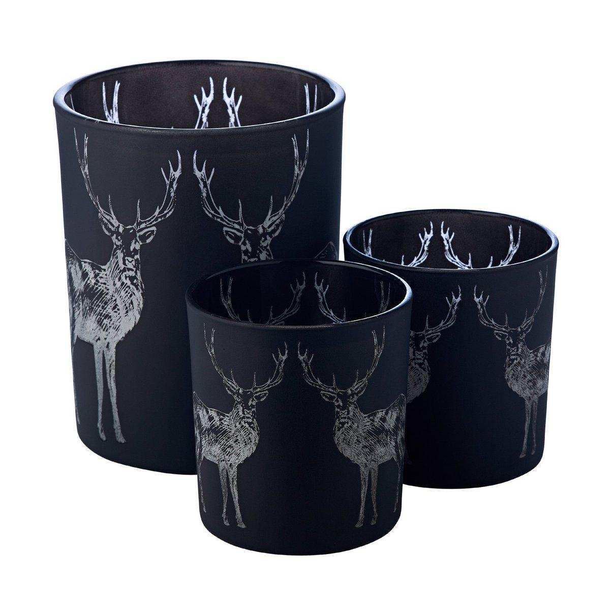 EDZARD Windlichtlicht Hirsch H 8 cm - HomeDesign Knaus