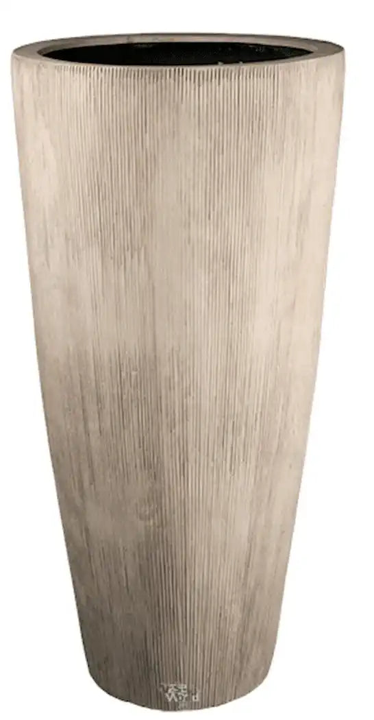 Blumenkübel Innenbereich Außenbereich Pflanzentopf Beige - HomeDesign Knaus