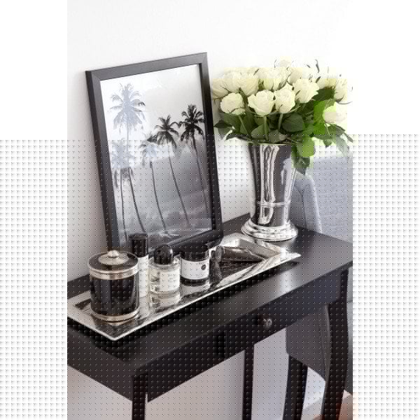 Blumentopf Blumenvase Vase Tromba schwerversilbert Höhe 25 cm - HomeDesign Knaus