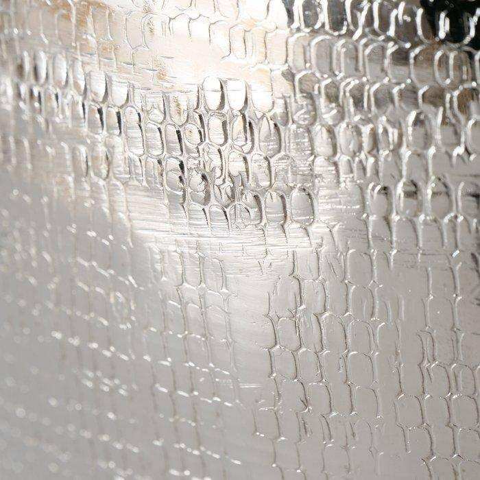 Blumenvase Passia rund Aluminium gehämmert Vase 21 cm - HomeDesign Knaus