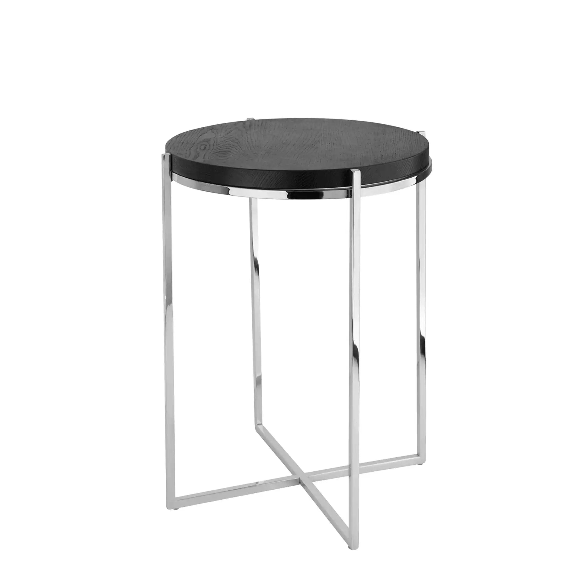 Brixton Designer Bestelltisch Edelstahl Eiche Braun Schwarz Unikat - HomeDesign Knaus