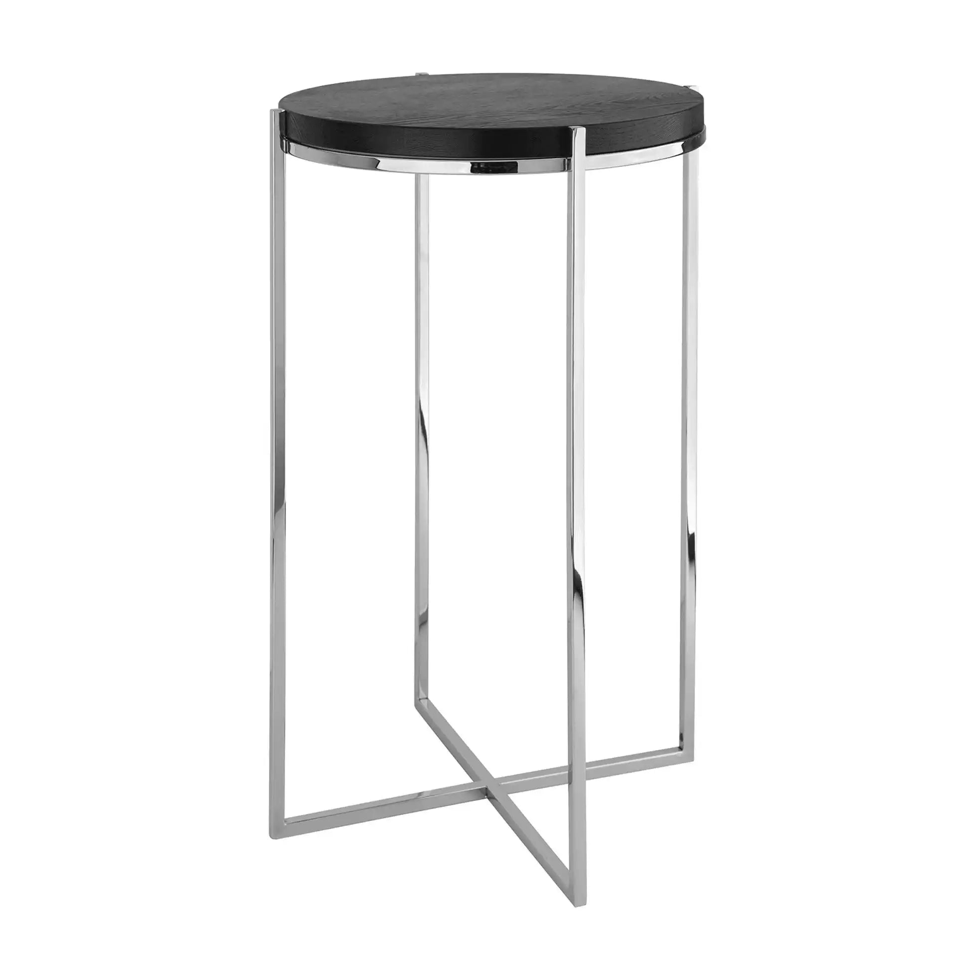 Brixton Designer Bestelltisch Edelstahl Eiche Braun Schwarz Unikat - HomeDesign Knaus