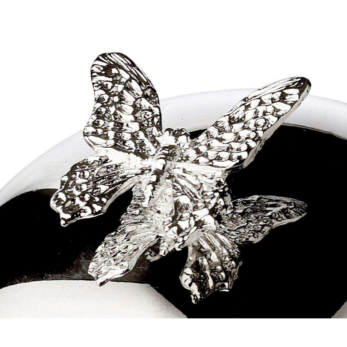 Butterglocke Butterfly mit Glasschale und Deckel edel - HomeDesign Knaus