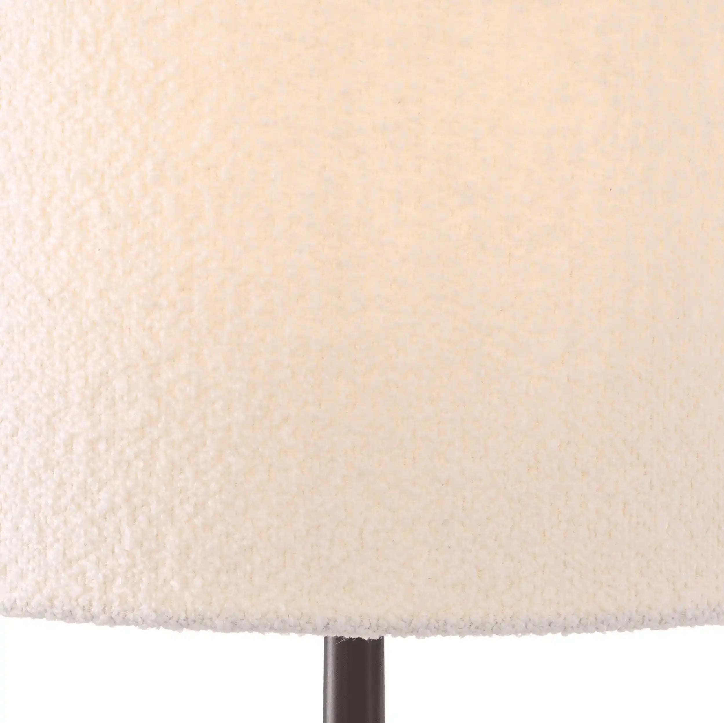 Cahaba Glamourösen Tischleuchte Bronze Antik-Messing Inklusive Schirm aus Leinenmischung Handarbeit - HomeDesign Knaus