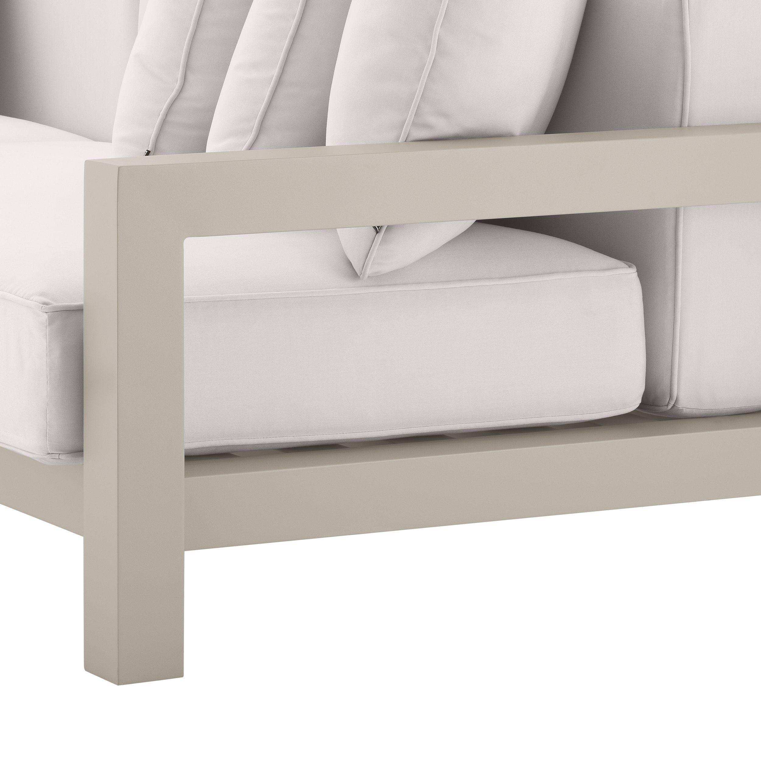 Cap Gartenlounge Gartenmöbel Sandfinish Aluminium Handarrbeit 100% Acryl - HomeDesign Knaus