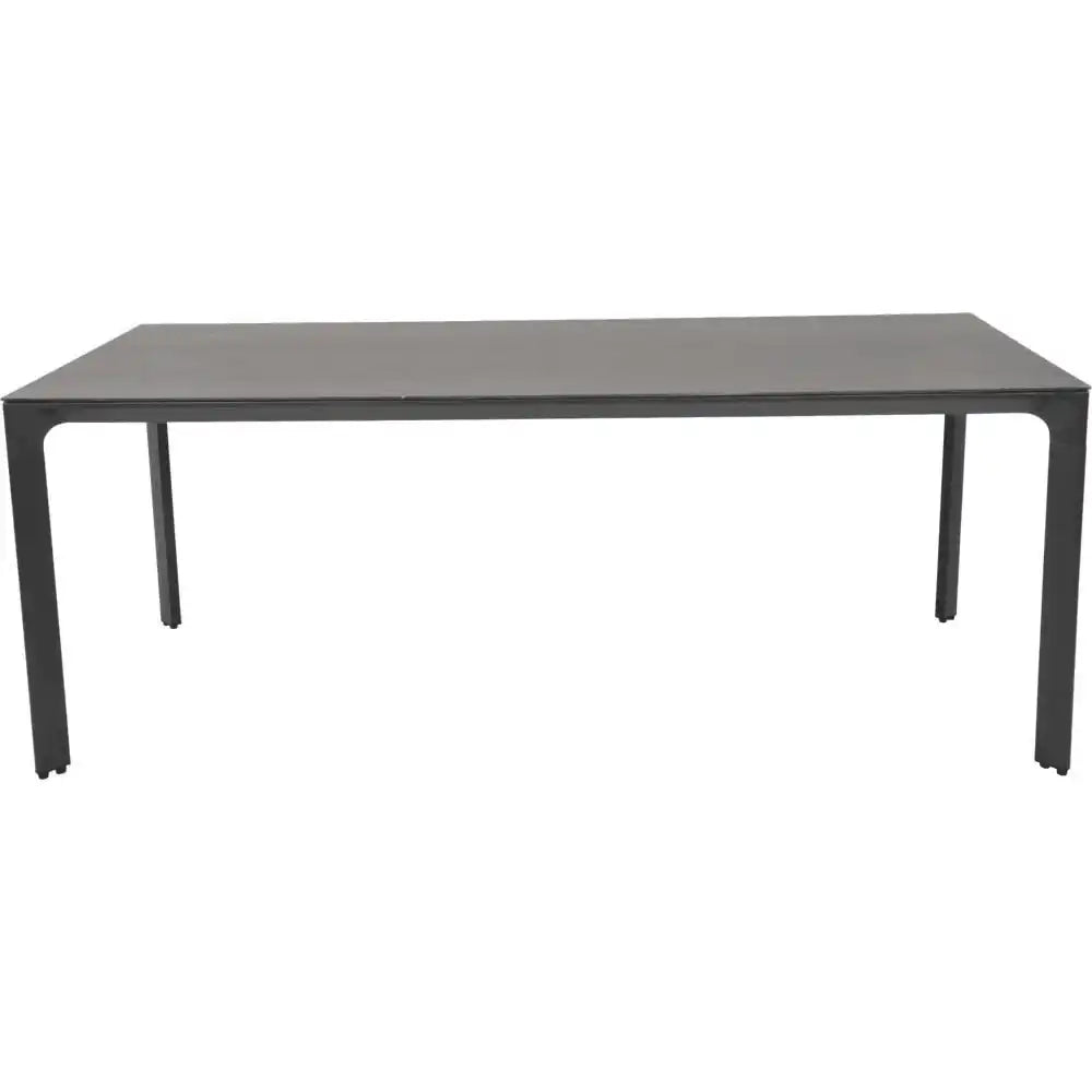 Carcassonne Gartentisch Edelstahl Esstisch 200x90cm - HomeDesign Knaus