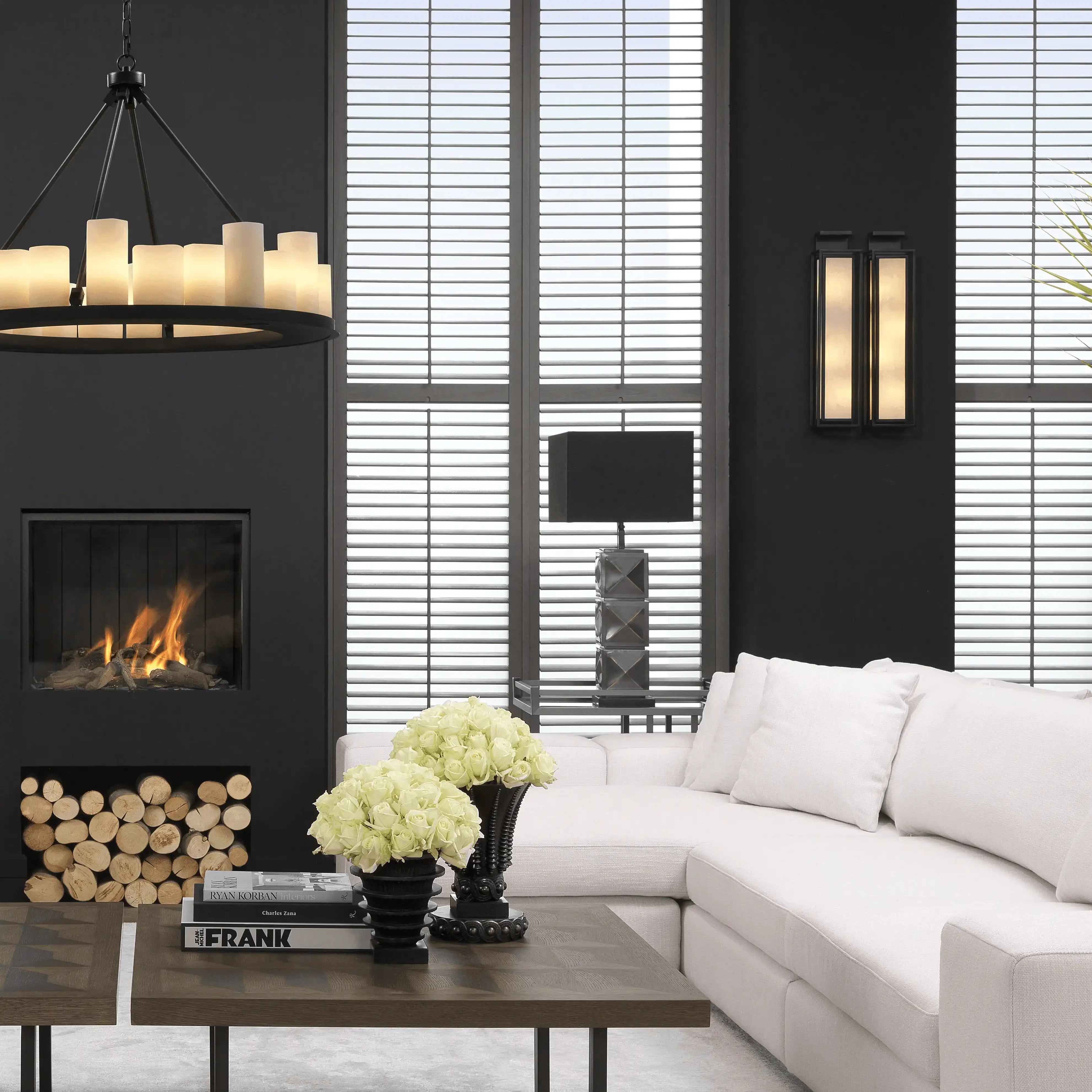 Carlo Luxus Tischleuchte Tischlampe Granitsockel Handarbeit - HomeDesign Knaus
