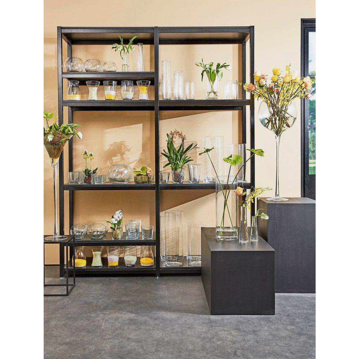 Carly Vase – H70 x Ø20 cm – Zylinder – Transparent - HomeDesign Knaus