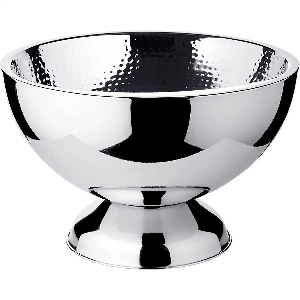 Champagnerkühler Cadiz doppelwandig Edelstahl Flaschenkühler 32 cm - HomeDesign Knaus