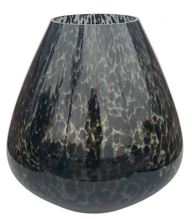 Deko Vase Blumenvase Glasvase Gepard Handarbeit - HomeDesign Knaus