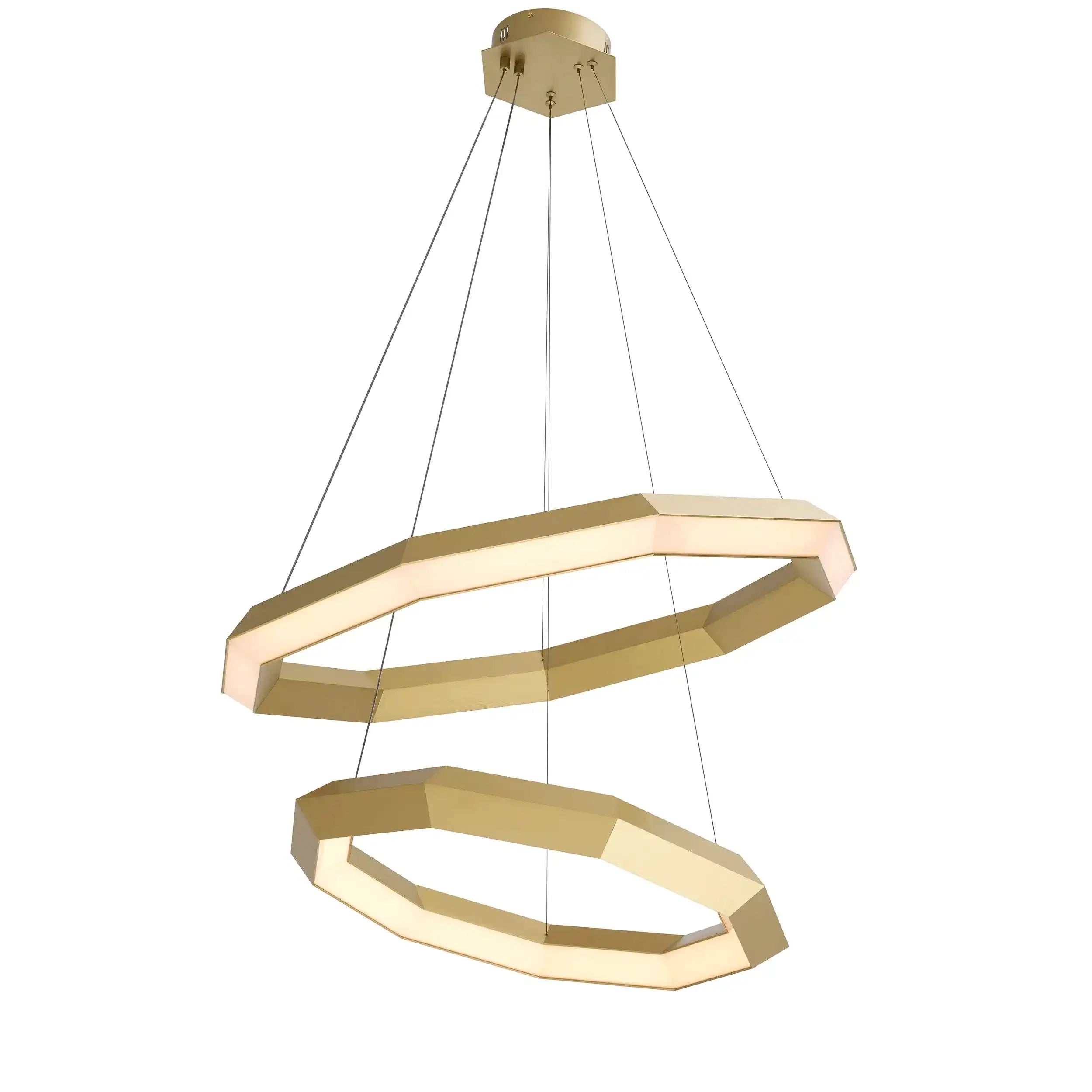 Designer Alpina Ring Glamourösen Kronleuchter Antikes Messingfinish Handarbeit - HomeDesign Knaus
