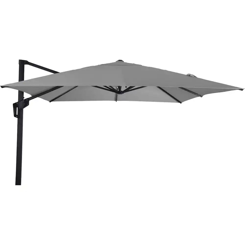 Designer Ampelschirm Libra grau 2,5m Gartenschirm Sonnenschirm - HomeDesign Knaus
