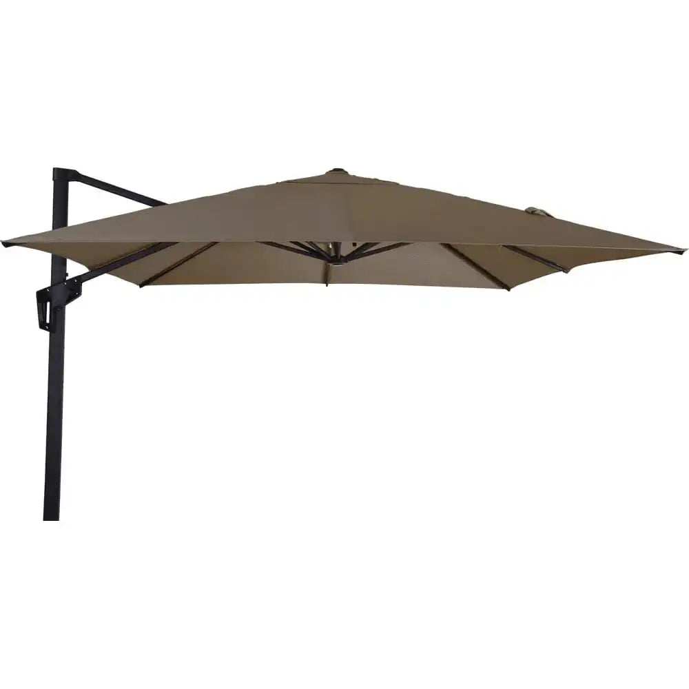 Designer Ampelschirm Libra taupe 2,5m Gartenschirm Sonnenschirm - HomeDesign Knaus