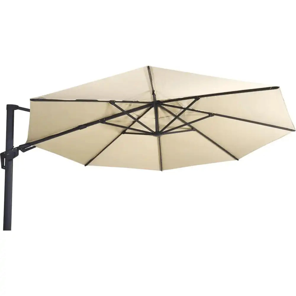 Designer Ampelschirm VirgoFlex ecru 3,5m Gartenschirm Sonnenschirm - HomeDesign Knaus