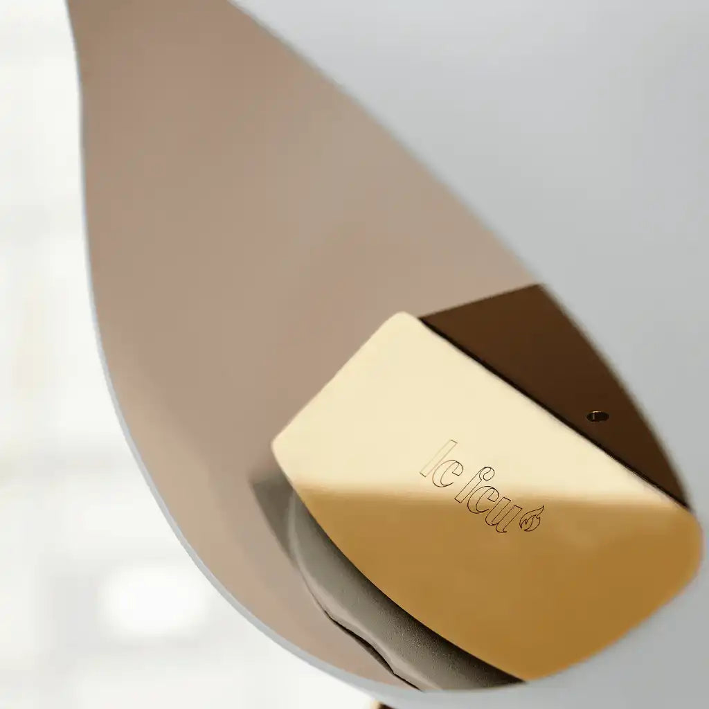 Designer Bio Kamin Edelstahl Nickel Weiß Gold Sky hängend Deckenkamin Bio-Ethanol - HomeDesign Knaus