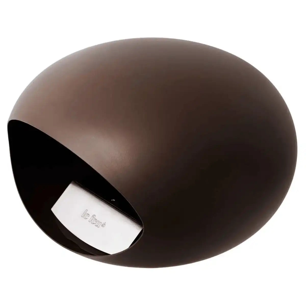 Designer Ground Steel High Edelstahl Mocca Bioethanol Kamin Standkamin - HomeDesign Knaus