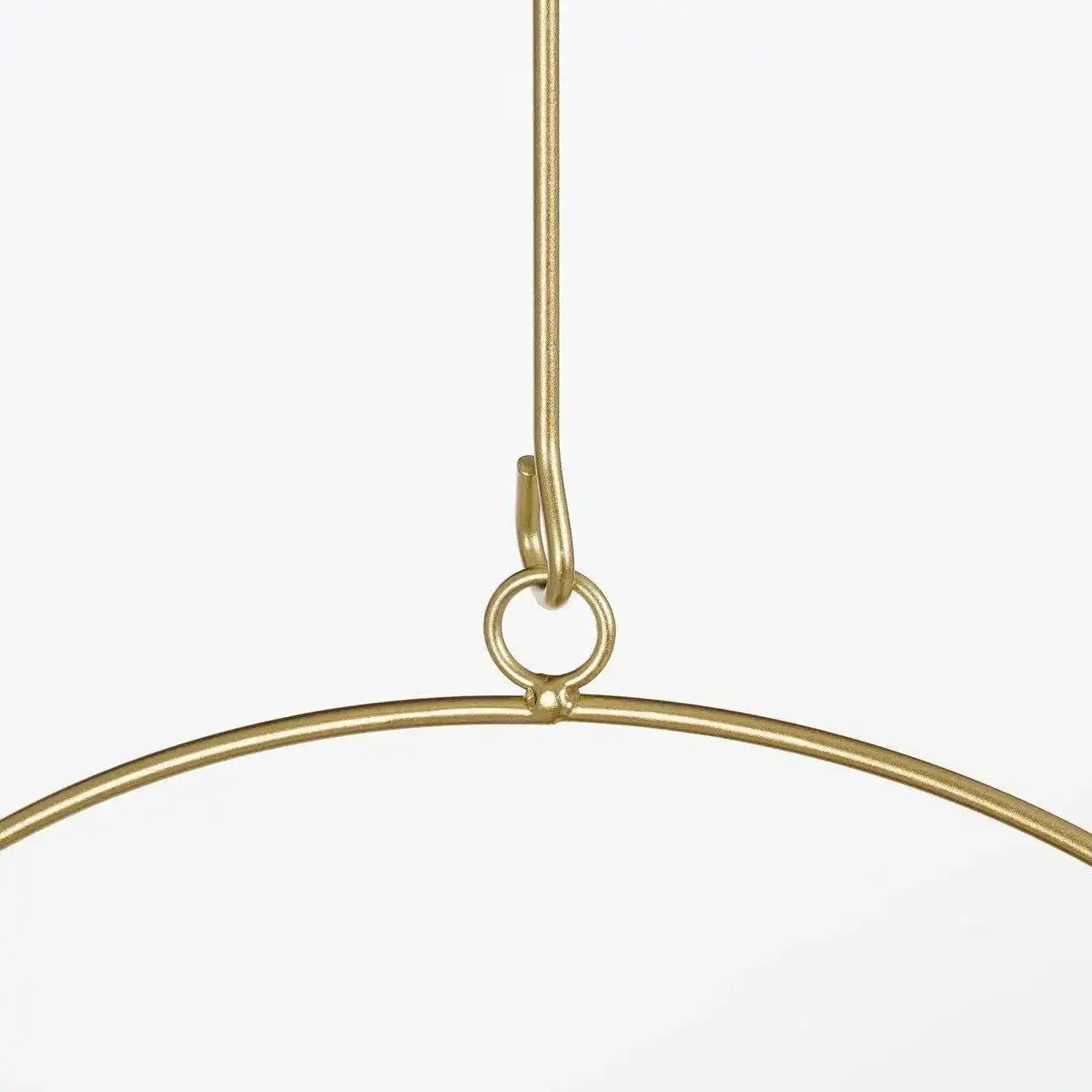 Dexter Blumentopf zum Aufhängen – L34 x B14 x H65 cm – Gold - HomeDesign Knaus